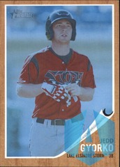 2011 Topps Heritage Minors Blue Tint #125 Jedd Gyorko 244/620